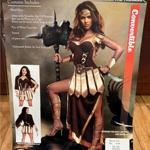 Halloween Costume Remember The Trojans Dreamgirl Sexy Warrior Costume Small